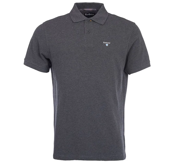 Men Polo Shirts Barbour Tartan Poloshirt Pique Navymidnight