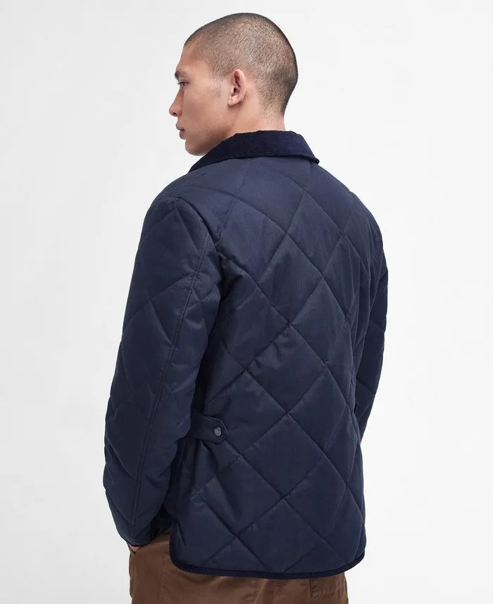 Men Quilted Jackets Barbour Easton Liddesdale Quilted Jacket Dark Navy