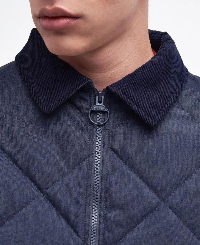 Men Quilted Jackets Barbour Easton Liddesdale Quilted Jacket Dark Navy