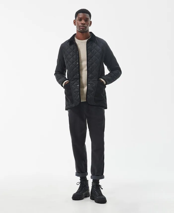 Men Quilted Jackets Barbour Orton Liddesdale Quilted Jacket Classic Black Men Quilted Jackets Barbour Orton Liddesdale Quilted Jacket Classic Black