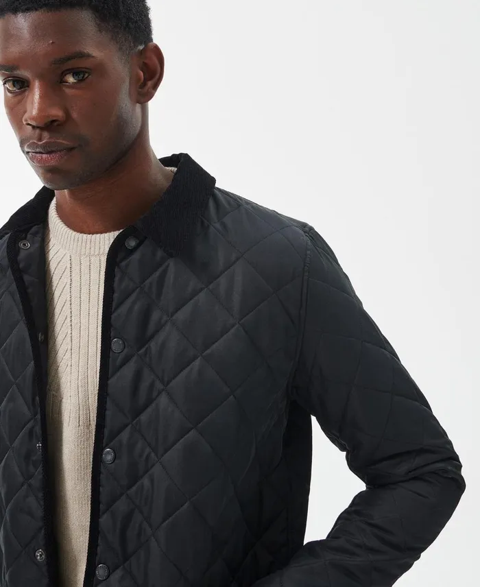 Men Quilted Jackets Barbour Orton Liddesdale Quilted Jacket Classic Black Men Quilted Jackets Barbour Orton Liddesdale Quilted Jacket Classic Black