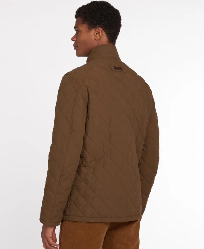 Men Quilted Jackets Barbour Shoveler Quilt Darksand Men Quilted Jackets Barbour Shoveler Quilt Darksand