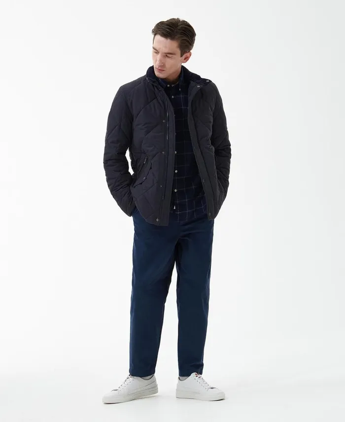 Men Quilted Jackets Barbour Winter Chelsea Quilted Jacket Dark Olive Men Quilted Jackets Barbour Winter Chelsea Quilted Jacket Dark Olive