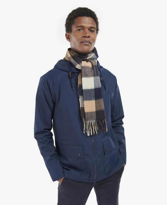 Men Scarves and Handkerchiefs Barbour Large Tattersall Scarf Autumn Dress