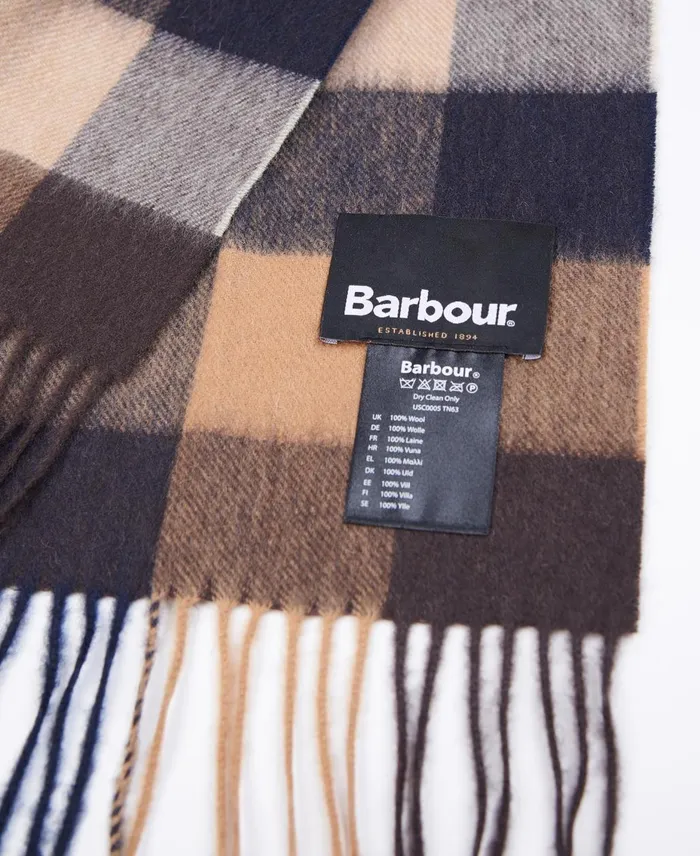 Men Scarves and Handkerchiefs Barbour Large Tattersall Scarf Autumn Dress Men Scarves and Handkerchiefs Barbour Large Tattersall Scarf Autumn Dress