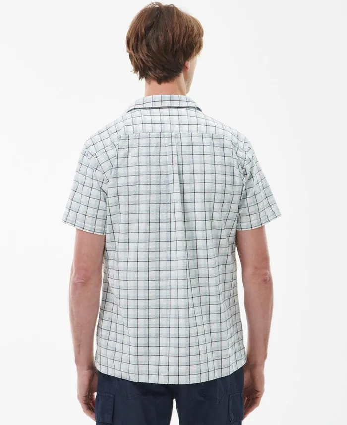 Men Shirts Barbour Margrave Summer Shirt Classic White Men Shirts Barbour Margrave Summer Shirt Classic White