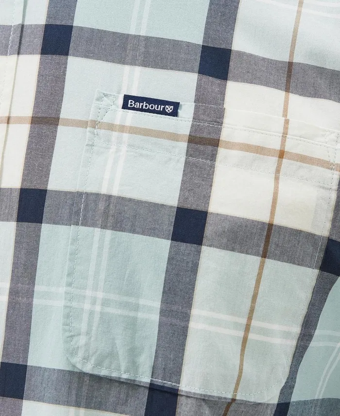 Men Shirts Barbour Rawley Tailored Shirt Blue Chalk Tartan Men Shirts Barbour Rawley Tailored Shirt Blue Chalk Tartan