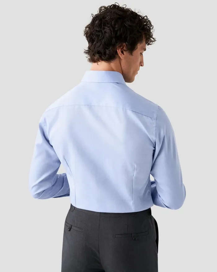 Men Sky Blue Giza 45 Shirt Blue Eton Dress Shirts