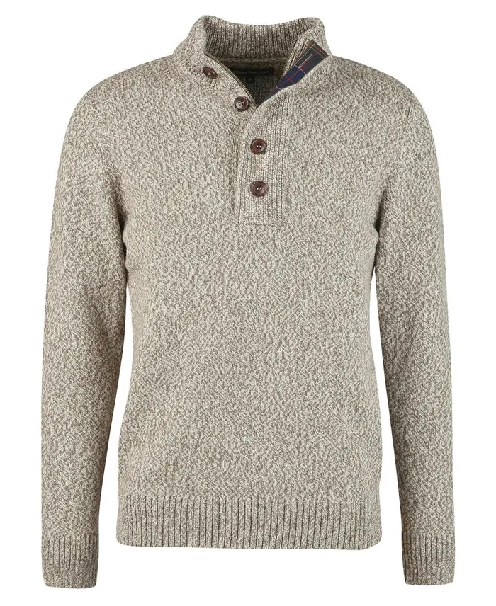 Men Sweaters Barbour Sid Sweatshirt Navy Marl