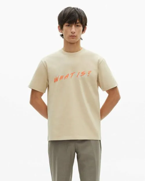 Men Tshirts The Kooples Beige What Is TShirt Beige Taupe