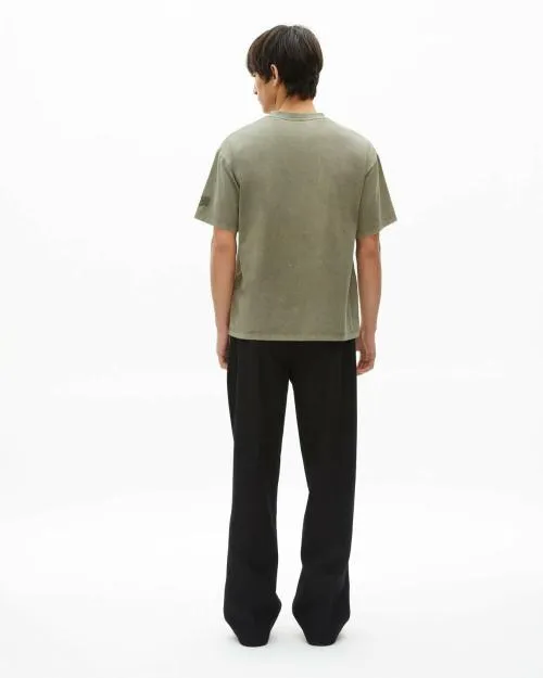 Men Tshirts The Kooples Khaki TShirt With Patches Kaki