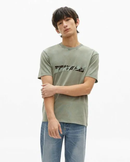 Men Tshirts The Kooples What Is Green TShirt Bluegreen