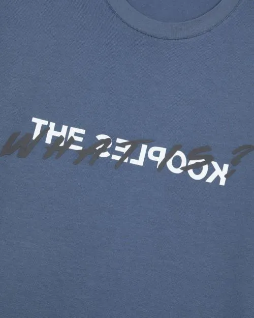 Men Tshirts The Kooples What Is Midnight Blue TShirt Dark Navy Dark Navy