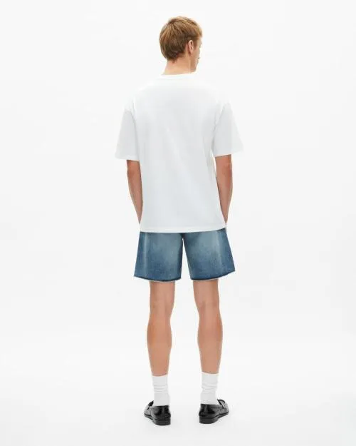 Men Tshirts The Kooples White Crest Screen Print TShirt White