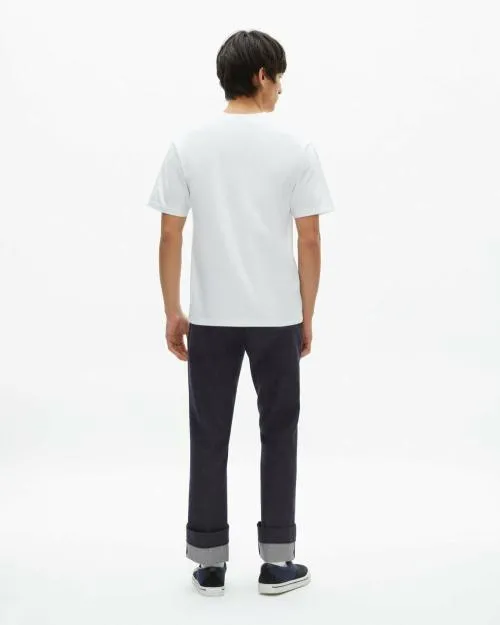 Men Tshirts The Kooples White TShirt With Flocking White