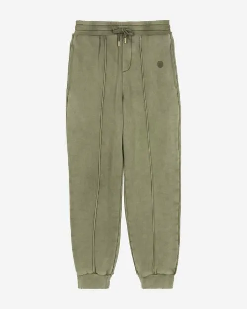 Men Trousers and Jeans The Kooples Khaki Joggers With Crest Kaki