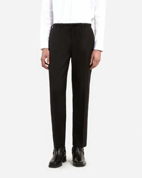 Men Trousers and Jeans The Kooples StraightCut Black Pants Black