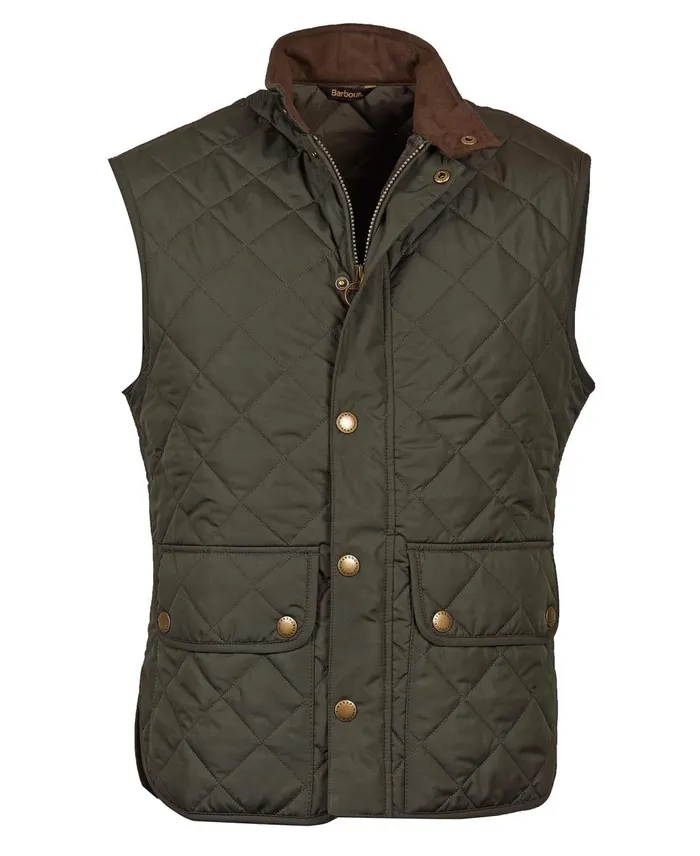 Men Vests Barbour Lowerdale Gilet Navy