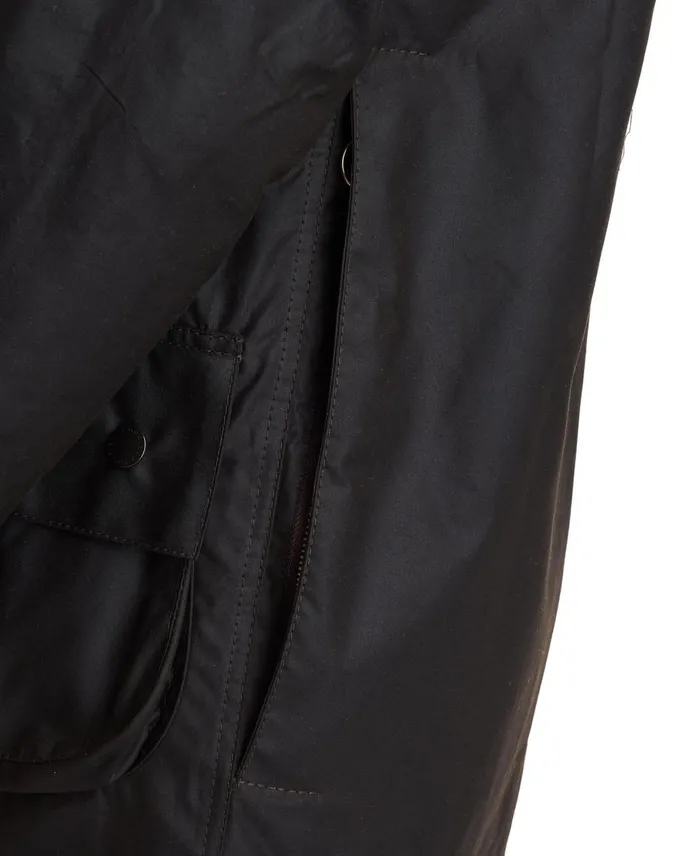 Men Waxed Jackets Barbour Classic Beaufort Wax Jacket Olive