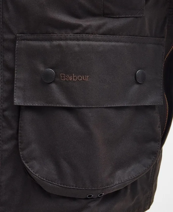 Men Waxed Jackets Barbour Classic Beaufort Wax Jacket Olive