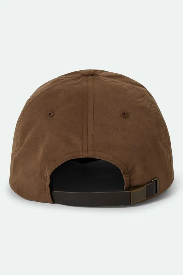 MenWomen Big B Adjustable Hat Pinecone Brown Twill Brixton Snapbacks