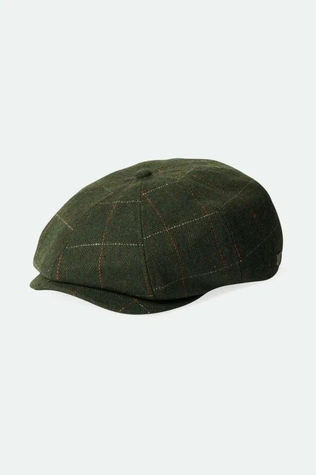 MenWomen Brood Newsboy Cap Mossorange Brixton Caps