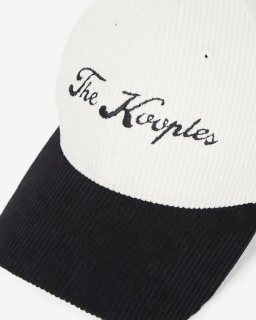 MenWomen Caps The Kooples Black And White Logo Cap Black White