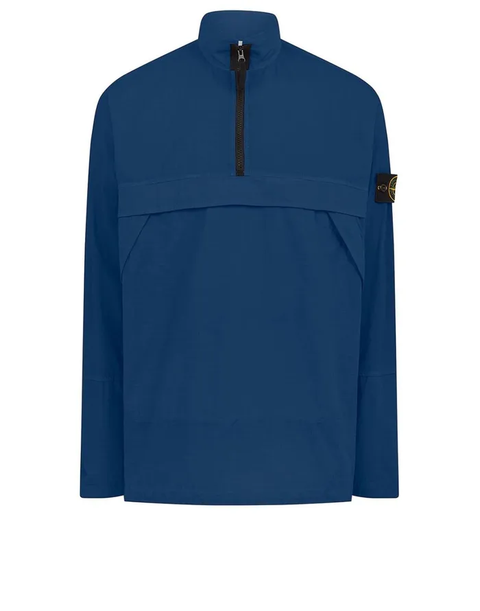 Mens 10802 Overshirt In Periwinkle Stone Island Overshirts