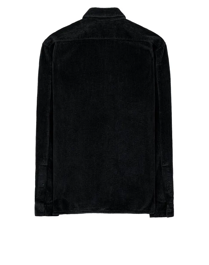 Mens 12111 Long Sleeve Shirt In Black Stone Island Shirts