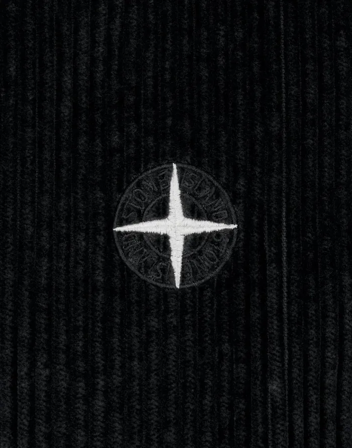 Mens 12111 Long Sleeve Shirt In Black Stone Island Shirts