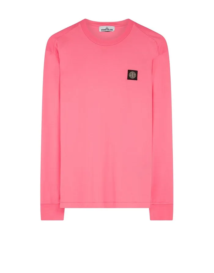 Mens 22713 TShirt In Pink Stone Island TShirts