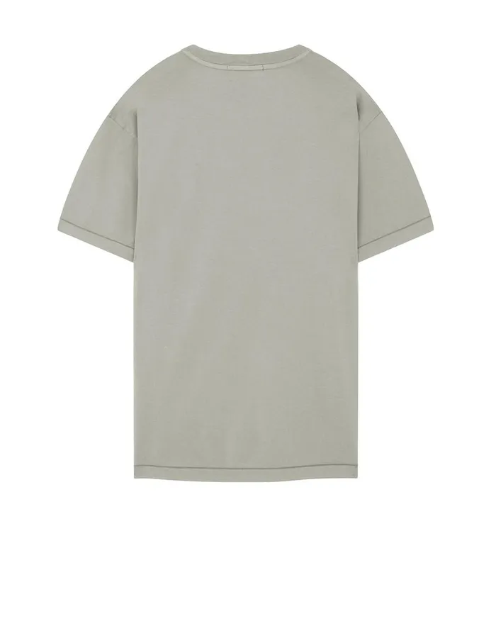 Mens 24113 Short Sleeve TShirt In Dove Grey Stone Island TShirts