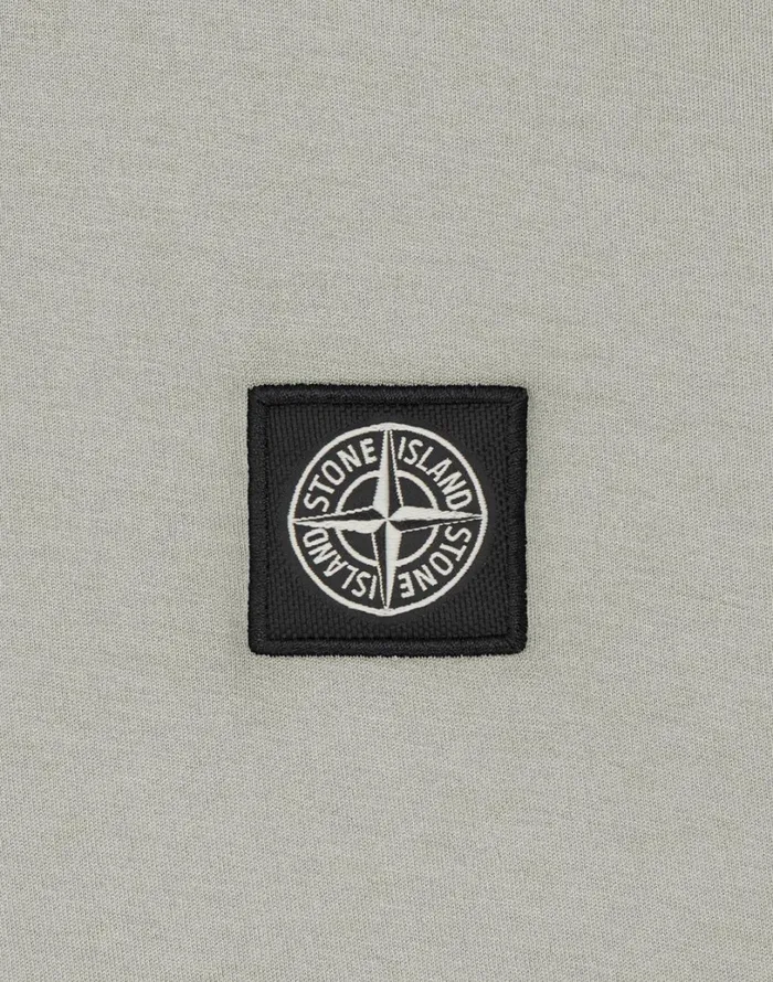 Mens 24113 Short Sleeve TShirt In Dove Grey Stone Island TShirts