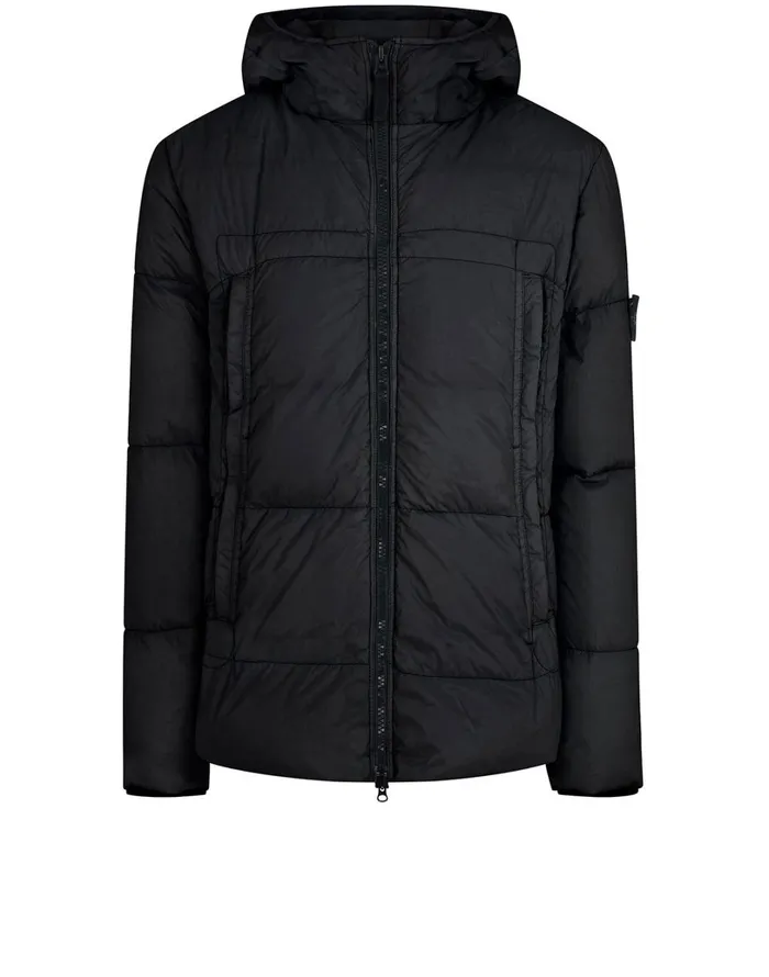 Mens 40723 Garment Dyed Crinkle Rep Ny Real Down Jacket In Charcoal Stone Island Coats 038 Jackets Mens 40723 Garment Dyed Crinkle Rep Ny Real Down Jacket In Charcoal Stone Island Coats 038 Jackets