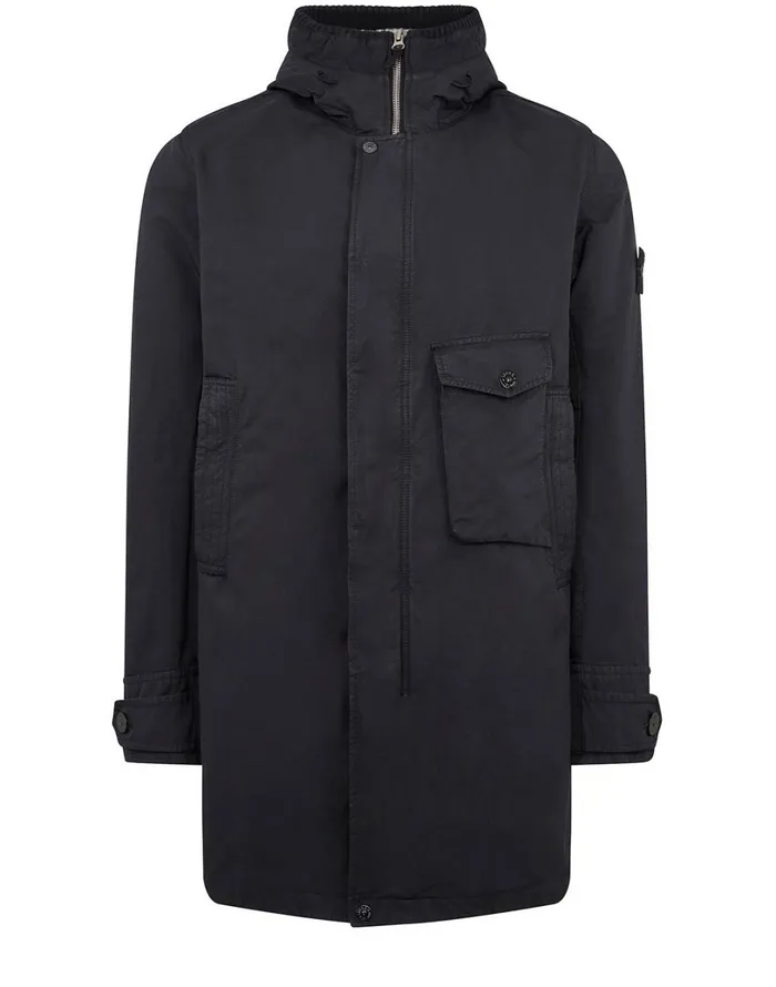 Mens 70749 DavidTcDetachable Lining Parka In Navy Stone Island Coats 038 Jackets Mens 70749 DavidTcDetachable Lining Parka In Navy Stone Island Coats 038 Jackets