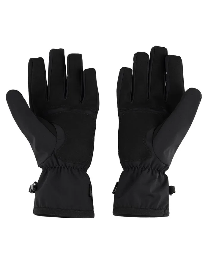 Mens 92429 Soft ShellR Gloves In Black Stone Island Gloves