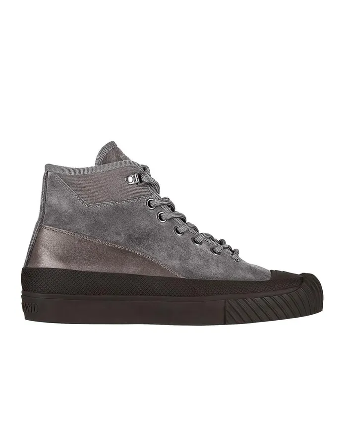 Mens Footwear Stone Island S02F6 Ankle Boot In Smoky GreyFootwear Smoky Grey