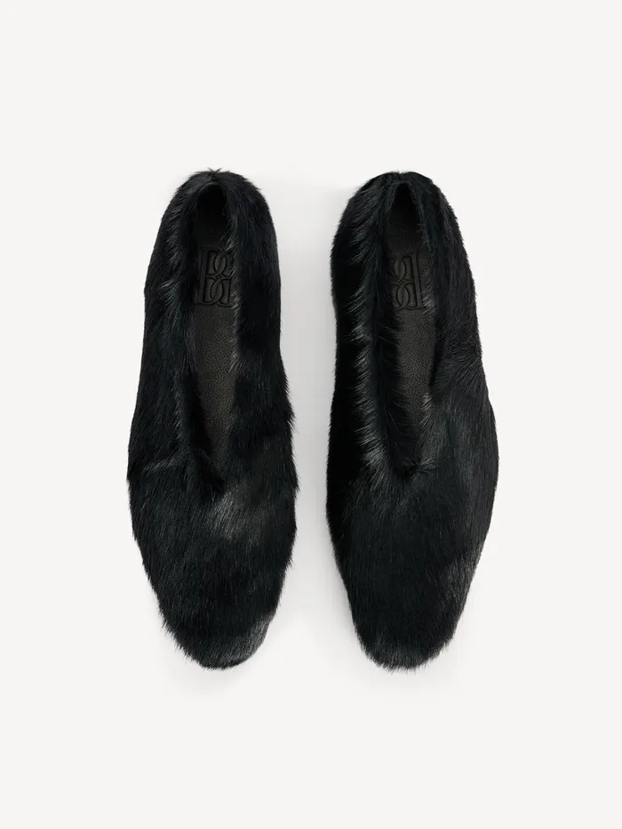 Merina Leather Flats Black Women By Malene Birger Shoes