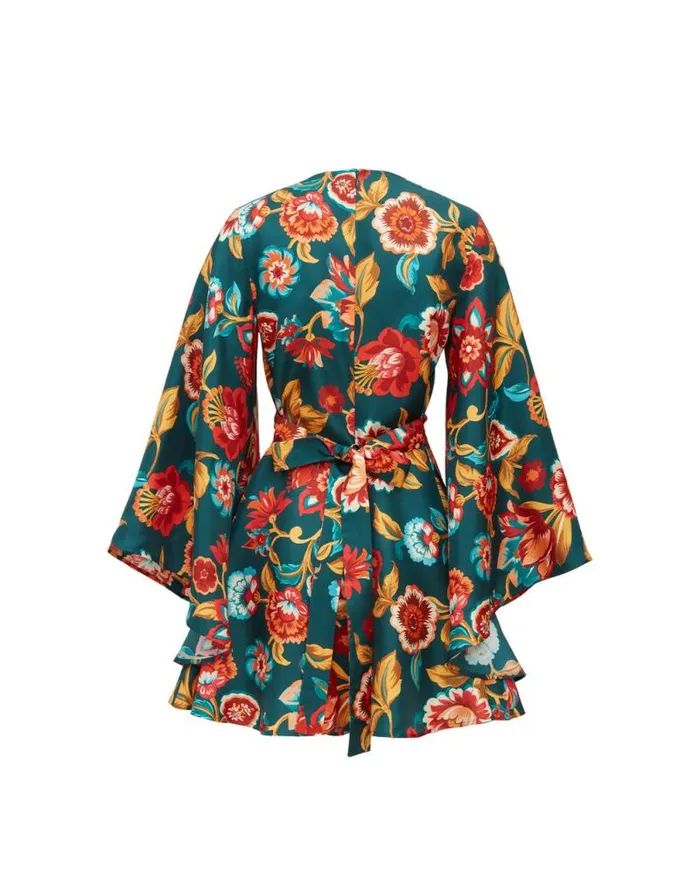 Mini Magnifico Dress Hottie Emerald Women La Double J Dresses Mini Magnifico Dress Hottie Emerald Women La Double J Dresses