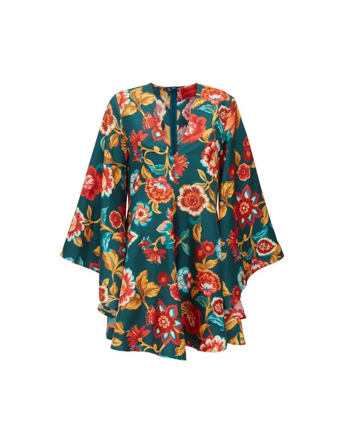 Mini Magnifico Dress Hottie Emerald Women La Double J Dresses Mini Magnifico Dress Hottie Emerald Women La Double J Dresses