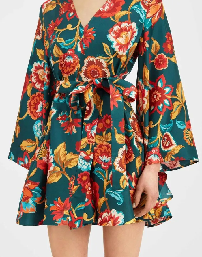 Mini Magnifico Dress Hottie Emerald Women La Double J Dresses Mini Magnifico Dress Hottie Emerald Women La Double J Dresses