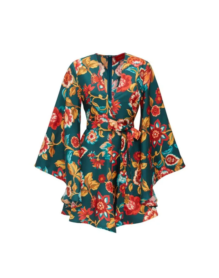 Mini Magnifico Dress Hottie Emerald Women La Double J Dresses Mini Magnifico Dress Hottie Emerald Women La Double J Dresses
