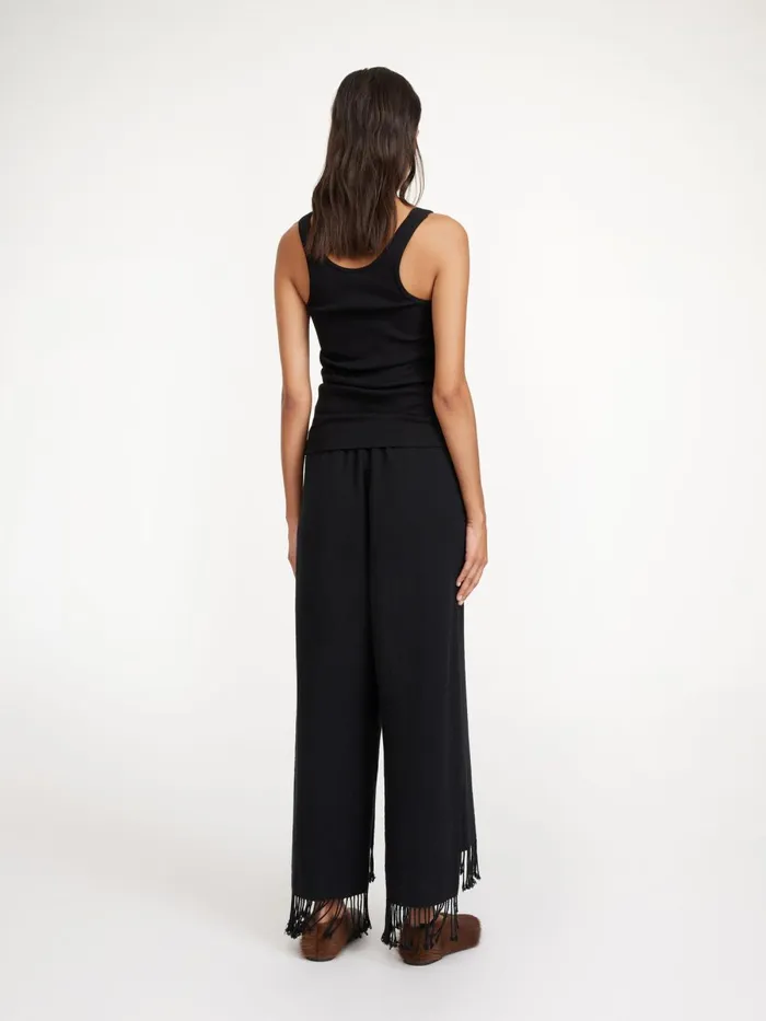 Mirabellas HighWaist Trousers Black Women By Malene Birger Trousers