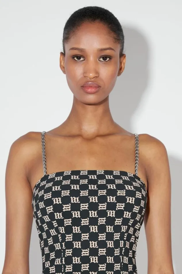 Monogram Spaghetti Top Women MISBHV Tops