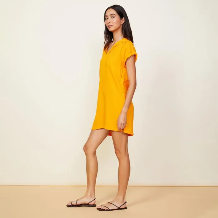 MONROW DRESSES Gauze Hooded Dress Mango 8211 Shop