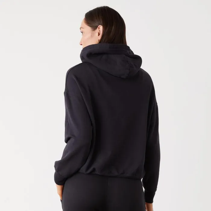 MONROW HOODIES Supersoft Fleece Slouchy Pullover Faded Black 8211 Shop