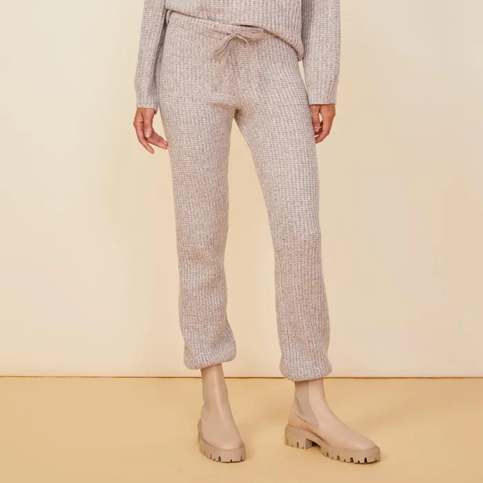 MONROW SWEATS Wool Cashmere Space Dye Vintage Sweat Oatmeal 8211 Shop
