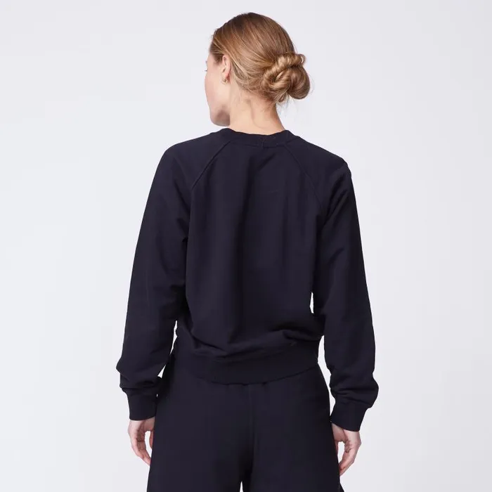 MONROW SWEATSHIRTS 90039s Classic Raglan Black 8211 Shop