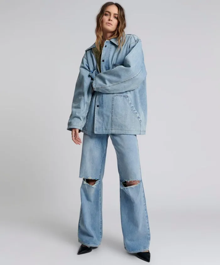 MY BOYFRIENDS JACKET BLUE Women One Teaspoon Denim Jackets