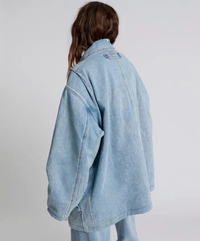 MY BOYFRIENDS JACKET BLUE Women One Teaspoon Denim Jackets MY BOYFRIENDS JACKET BLUE Women One Teaspoon Denim Jackets